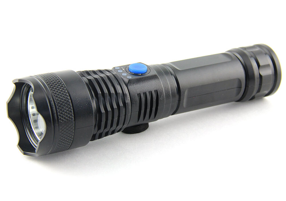 Фонарик ручной L-839 (USB-micro, ZOOM, 3 режима)