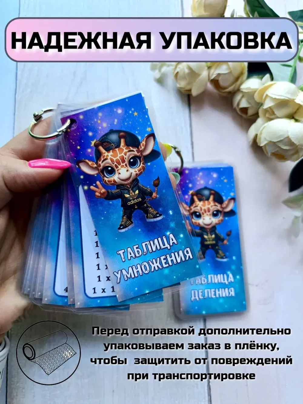 Обучающие карточки "Умножение" и "Деление"