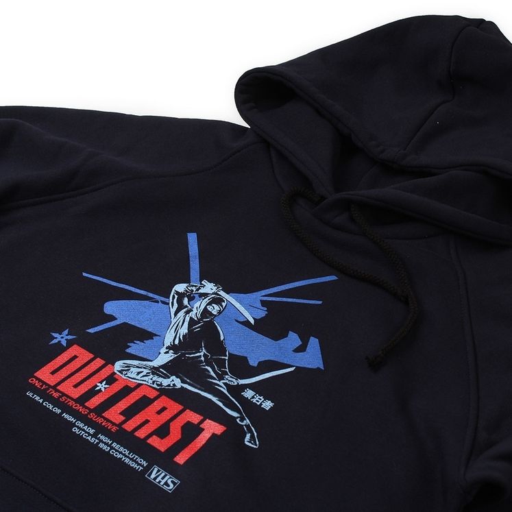 Худи OUTCAST Ninja 1993, темно-синий