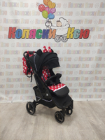 Коляска прогулочная Baballo Future 2024 Минни-маус (черная рама)