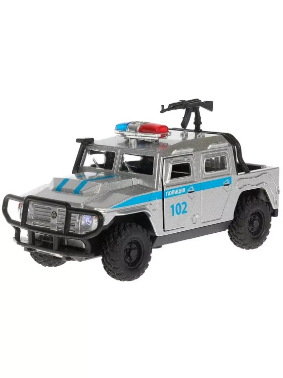 Машинка детская ВПК АМН Полиция звук, свет 12 см