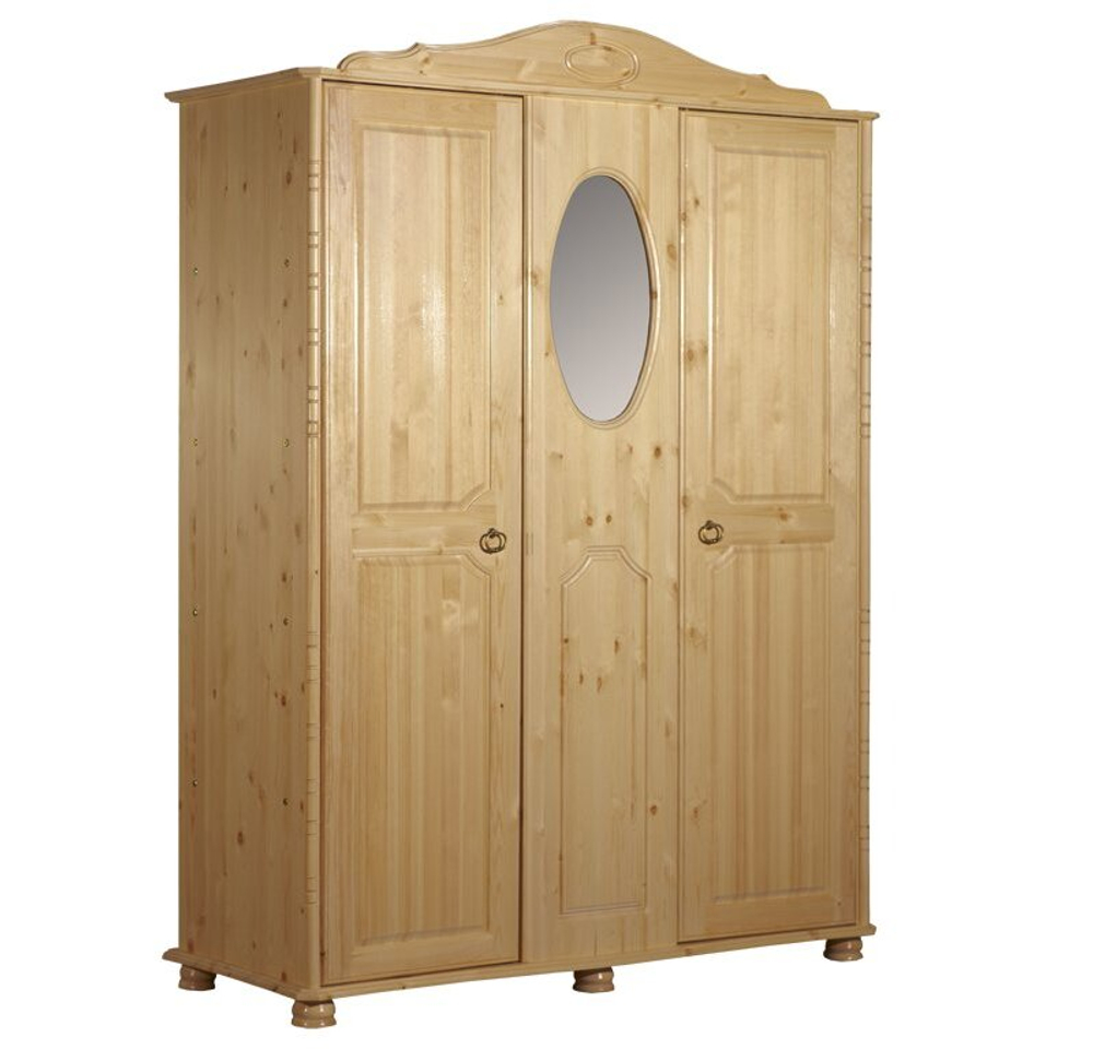 Шкаф для одежды, 150x204x60, Айно 3-створчатый