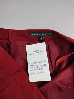 Юбка Vero Moda ярко-красная 38 размер
