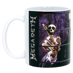 Кружка керамическая Megadeth