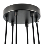 761167 Люстра ACROBATA 6х40W E14 ЧЕРНЫЙ