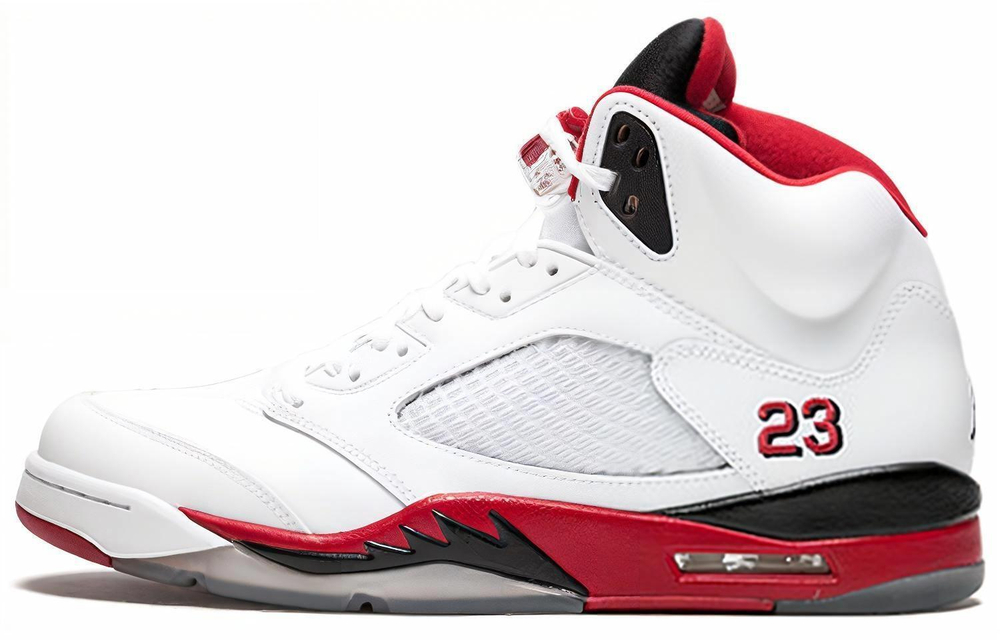 Кроссовки Jordan Air Jordan 5 Retro Fire Red Black Tongue (2013)