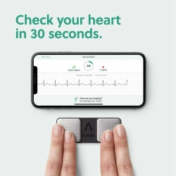 Умный кардиодатчик AliveCor KardiaMobile — портативное устройство для фиксации электрических сигналов
