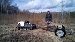 Мотобуксировщик ВЕПС «Торос» 9 л.с.