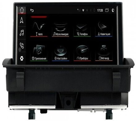 Магнитола Audi Q3 2011-2019 (без MMI 3G) - Radiola RDL-9601 монитор 8", Android 11, 8+128Гб, CarPlay, 4G SIM-слот