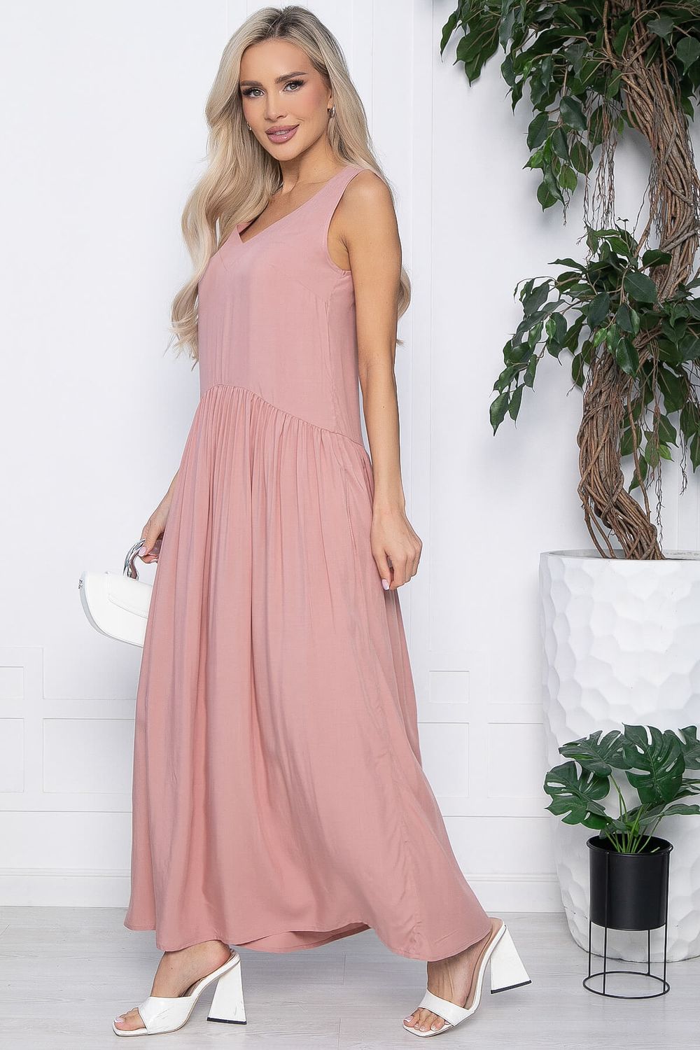 Сарафан Нерея (пудра) П10691 LT Collection (Акция)