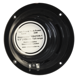 Комплект влагостойкой акустики для бани, сауны и хамама - SW Black ECO VISATON 4