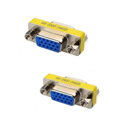 Адаптер VGA DE-15 / HD-15 гнездо-штекер