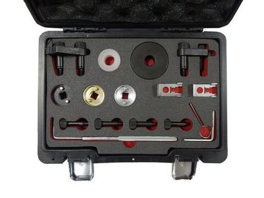 Набор фиксаторов для обслуживания двигателей группы VAG (1.8/2.0 TSI), в кейсе ''Pemium'' Forsage F-916G13D(F-04A2176D)