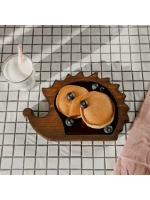 Деревянная менажница "Ежик" из кедра