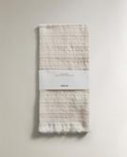 ZARA HOME КУХОННОЕ ПОЛОТЕНЦЕ ВАФЕЛЬНОЕ, СИНИЙ