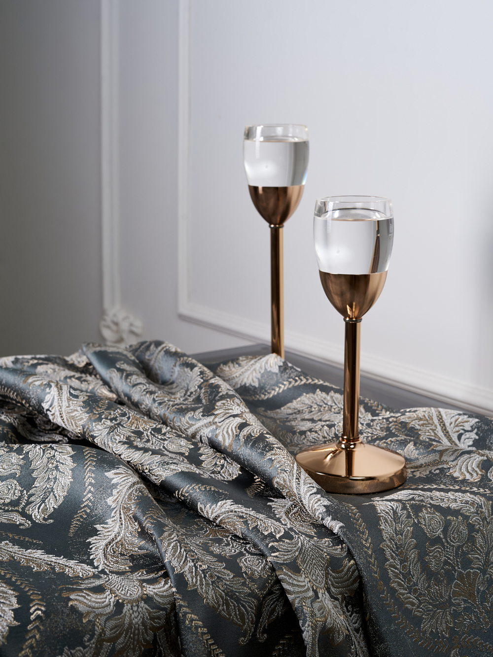 Портьерная ткань жаккард арт. 358754 col.v-501 из коллекции Sofia