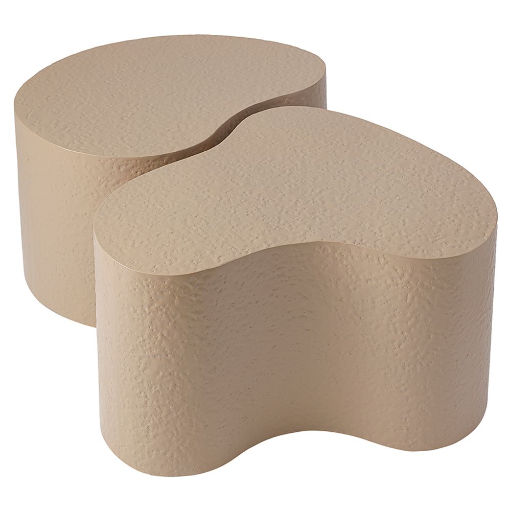 Набор из 2-х столиков Grannis, бежевые