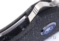 Нож Широгоров 111 М390 Долы Карбон White 3D MRBSфотография - 9