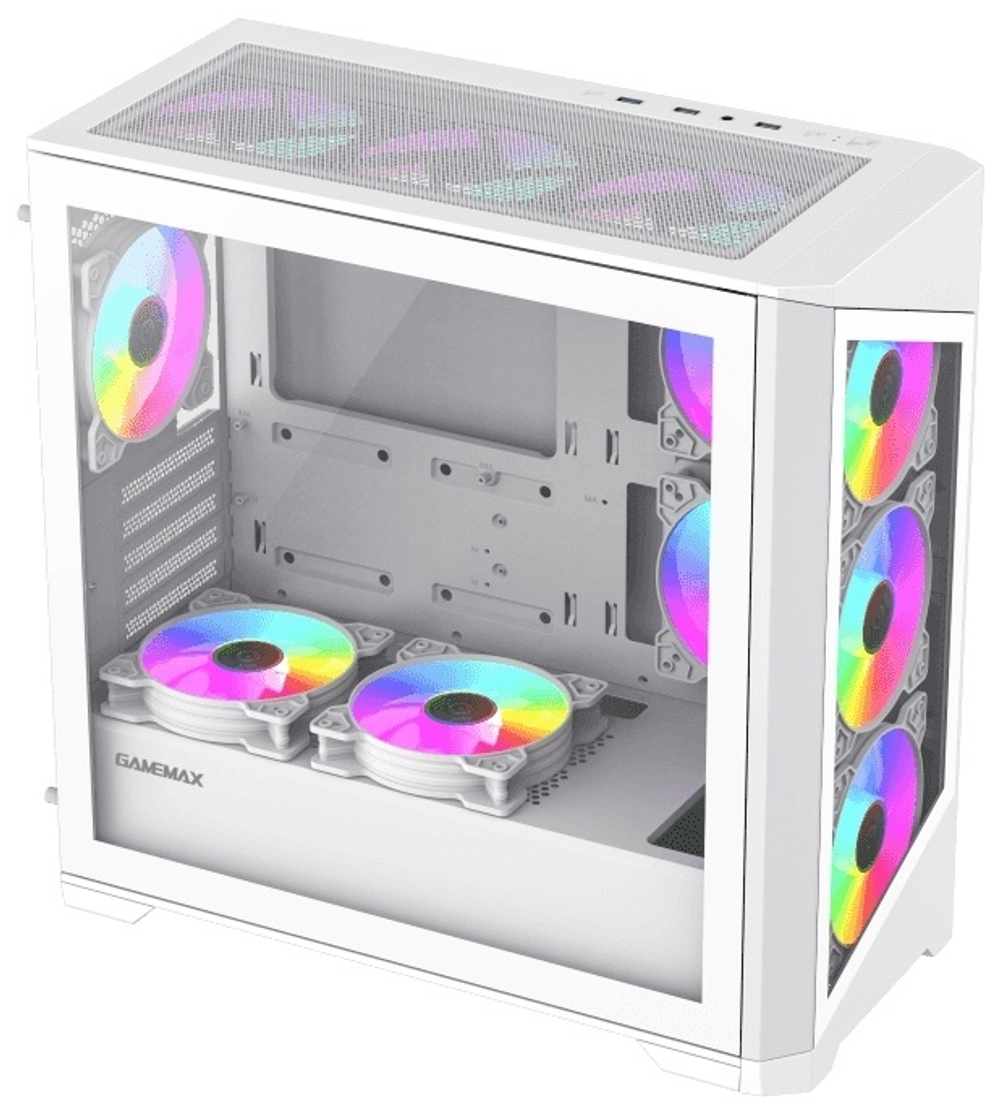 Корпус Game Max Destroyer TGW белый