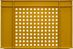 Ящик перфорированный 400×300×270, арт.: 303-1, объём 25, зелёный, код: 05459