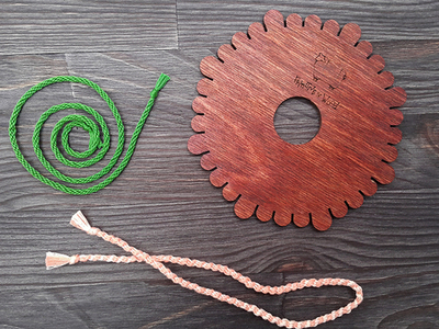 Диск Кумихимо для плетения шнуров