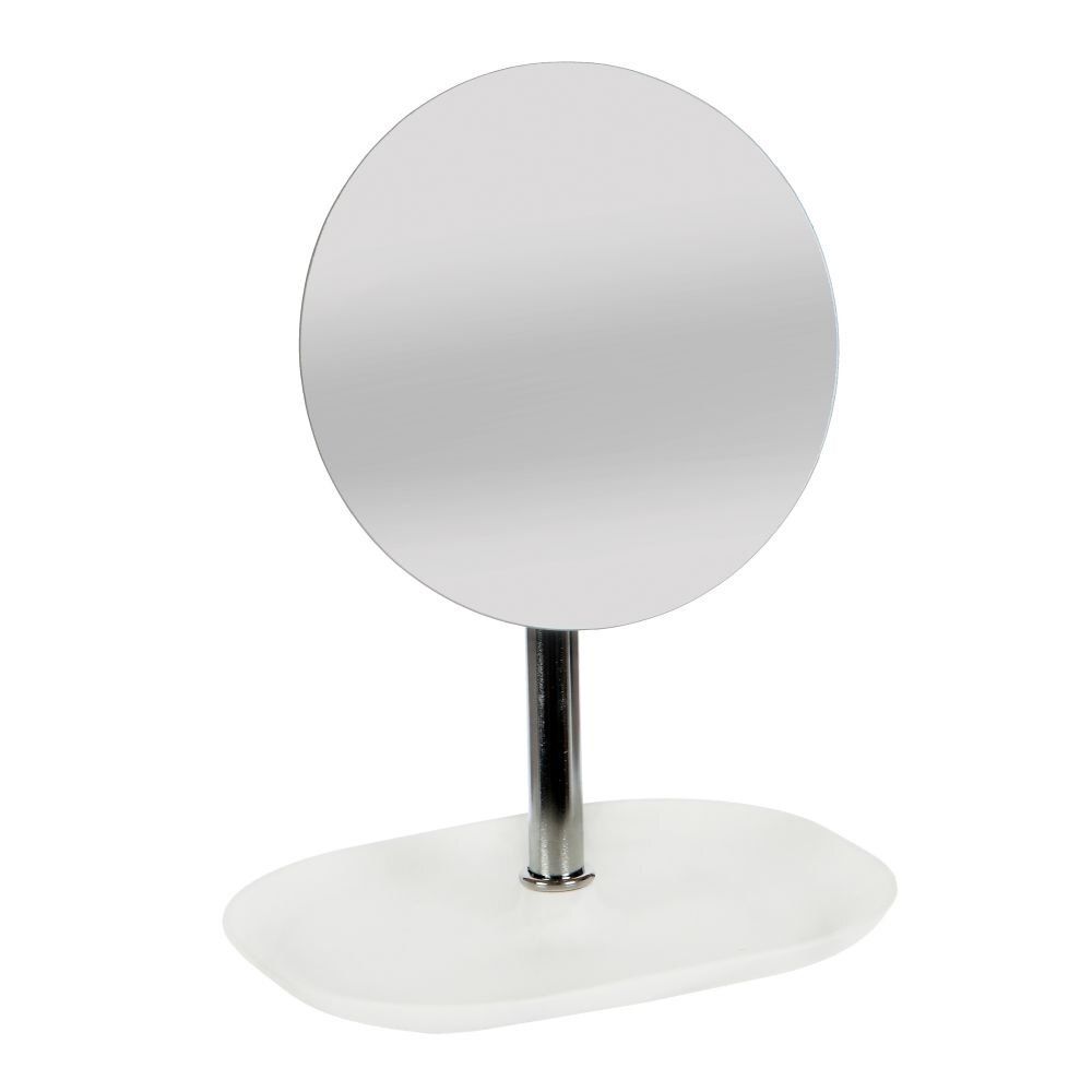 GAEM Зеркало настольное с подставкой, L16 W13 H17 см