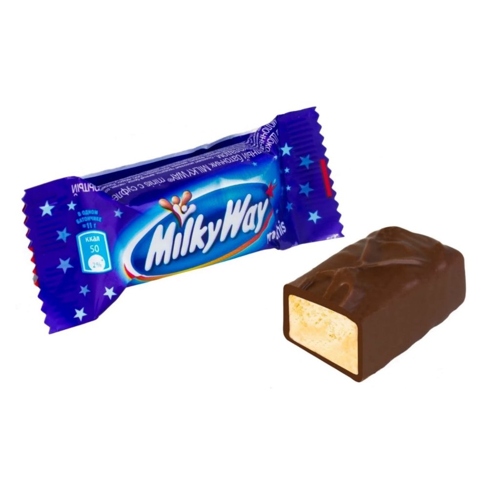 Шоколадные батончики Milky Way Minis 2,5 кг