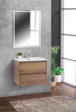 Тумба подвесная с раковиной BelBagno KRAFT 39-700/390-2C-SO-RT