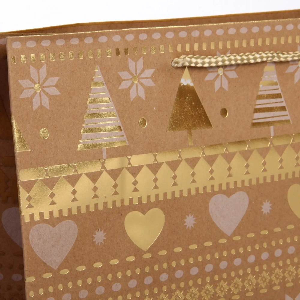 Пакет подарочный «Новогодний мир» 31*42*12 см, микс