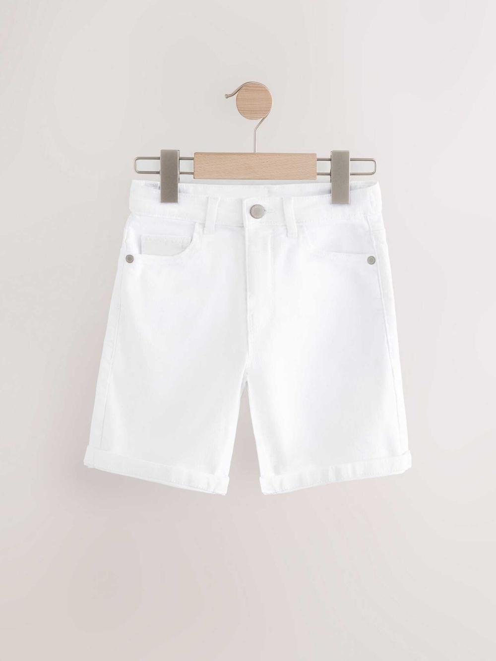 Шорты джинсовые для мальчика Next AC5-632, Белый