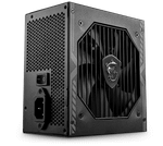 Блок питания MSI  650W, MAG A650BN, Non Modular, ATX, 80+ BRONZE, КПД >85%, Fan 120mm, Черный