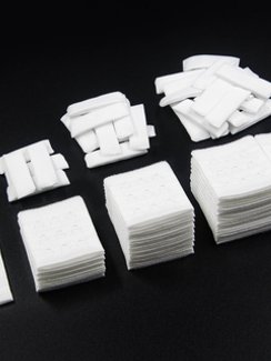 Крючки/петли Arta-F, 44*55 мм, 3*3, белый 001