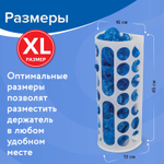 Держатель контейнер корзина XL для пакетов, мешков, бахил, 45×16×13 см, комплект крепежа.