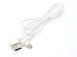 Кабель USB - Micro Lace L (белый) 1м