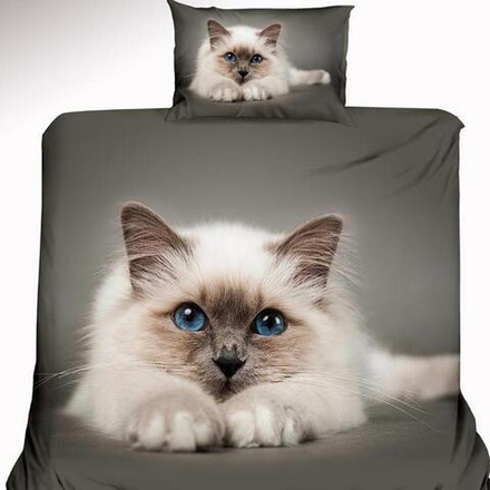 Комплект постельного белья "РУ. ПУШИСТЫЙ", поплин Премиум, 100% хлопок.