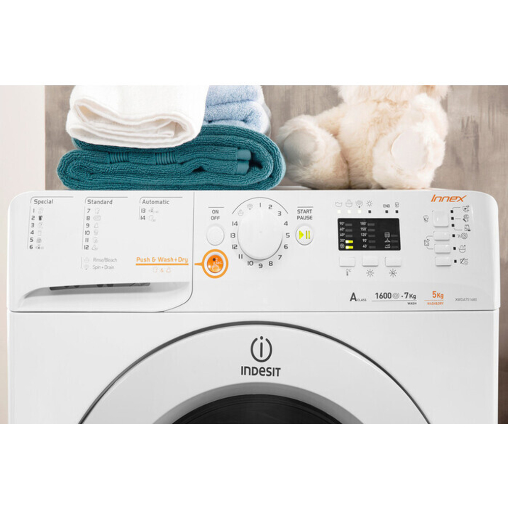 Стиральная машина с сушкой Indesit XWDA 751680X W