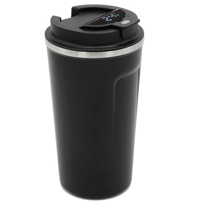 Термокружка Andy с дисплеем, 510 мл, черный