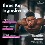 Forest Leaf, эврикома длиннолистая, фадогия и BioPerine®, 120 растительных капсул