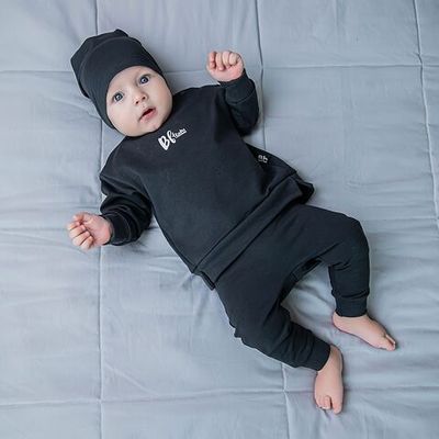 Bb team joggers 3-18 months - Graphite