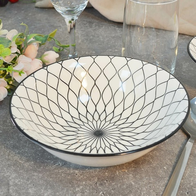 Миска суповая 600мл 18см Паутинка