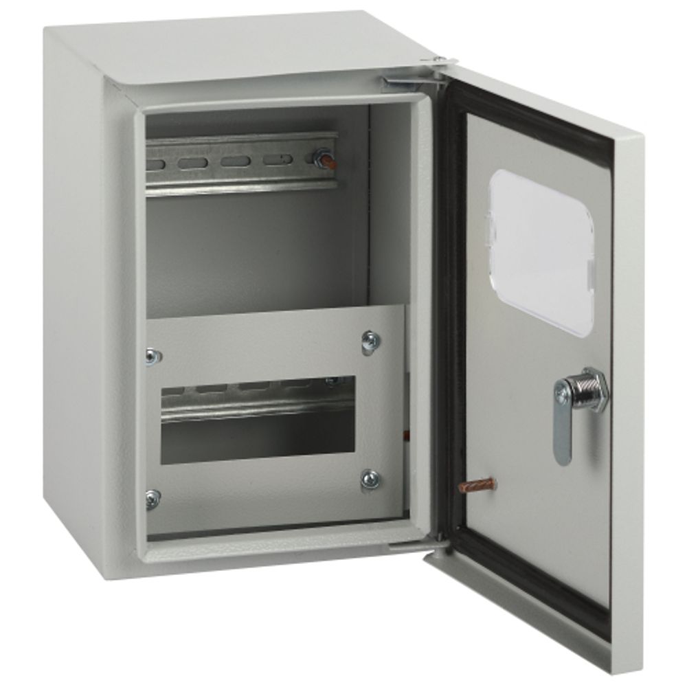 Корпус металлический навесной ЭРА SIMPLE ЩУ-1Н-6 (ЩУРН) (290х190х145) IP54 У2 серый | Электротовары