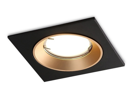 Встраиваемый точечный светильник MR16 A8927 BK/GD черный/золото