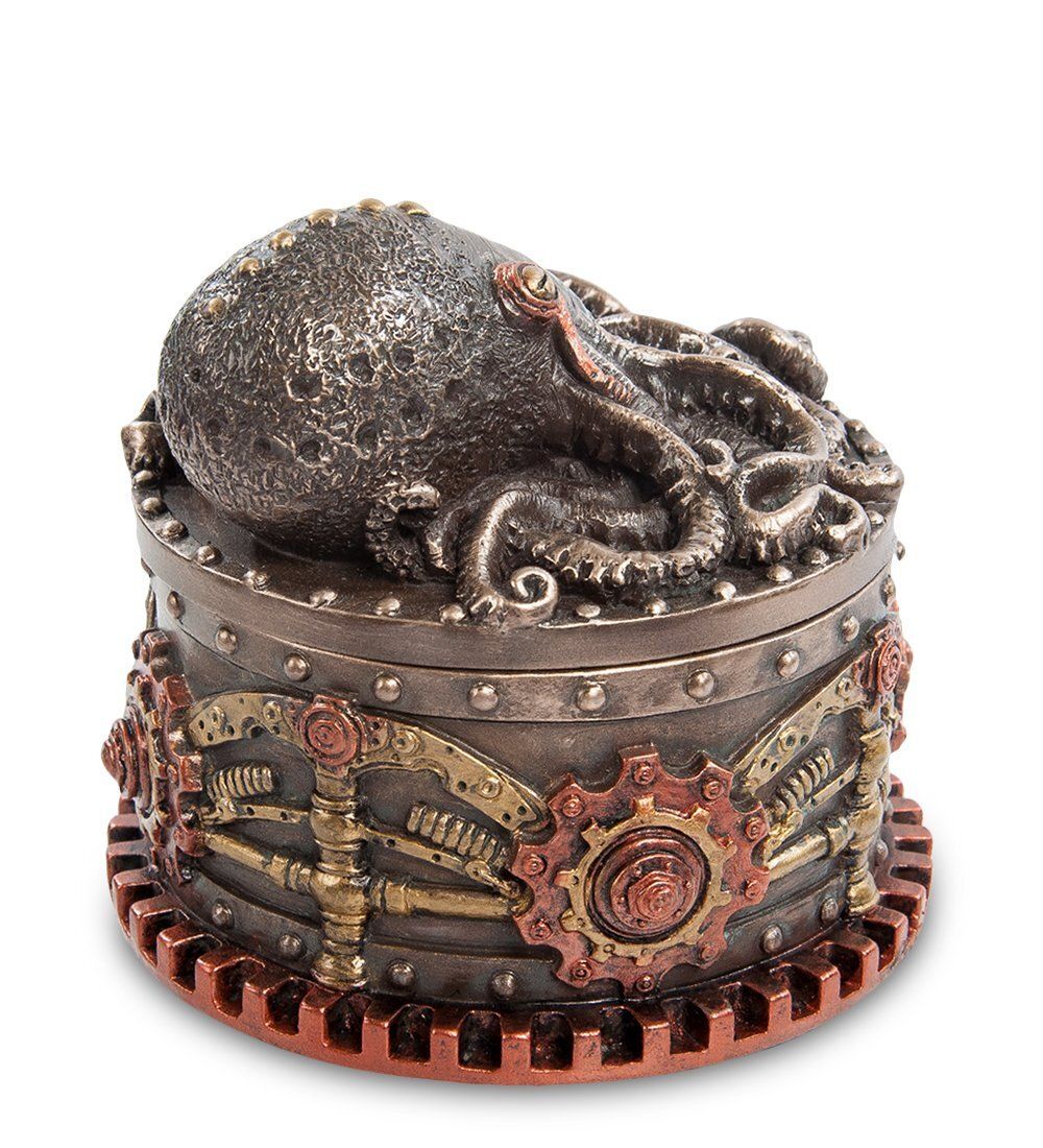 Veronese WS-188 Шкатулка в стиле Стимпанк «Осьминог»