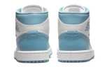 Кроссовки Air Jordan 1 Mid "University Blue" (Женская размерная сетка)