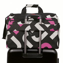 Сумка allrounder l pocket signature bold pink