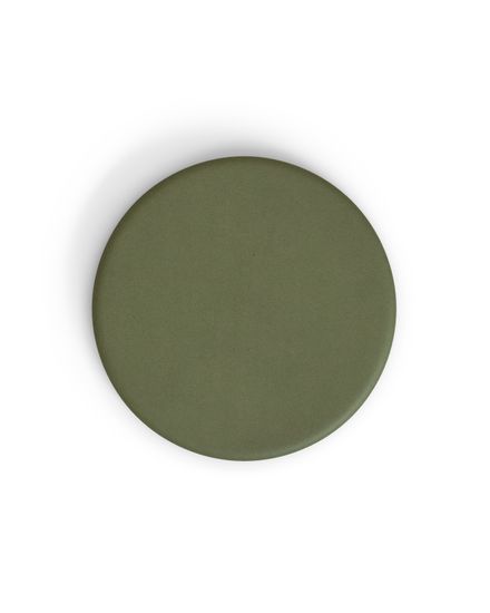 Lura Круглая столешница из цемента, зеленая Ø70 см