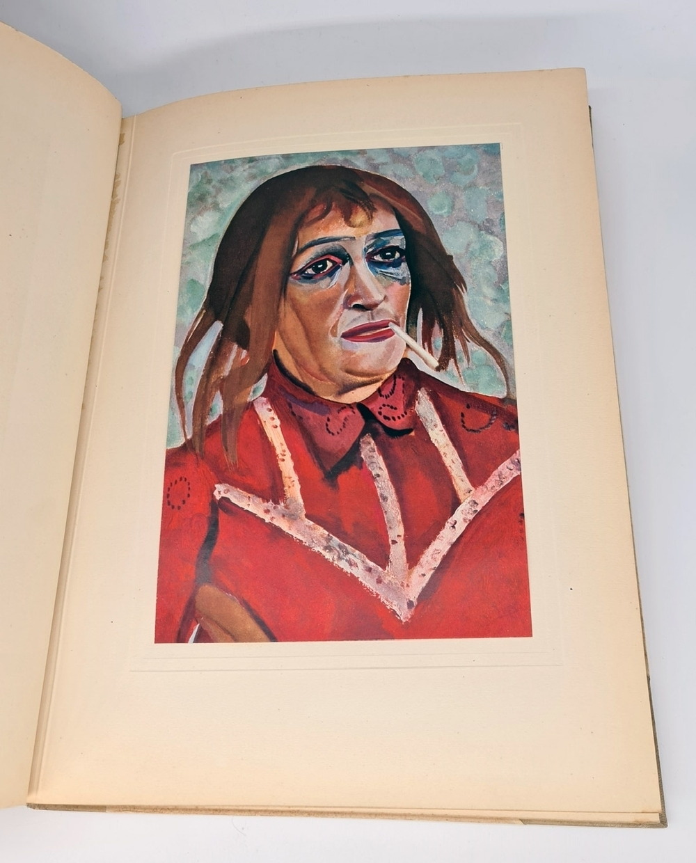 "Visages de Russie (Лики России)". Boris Grigorieff (Борис  Григорьев) [с автографом]. 1923г. - редкая книга