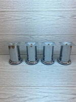 Ножки для мебели металлические высота 10 см4 штуки