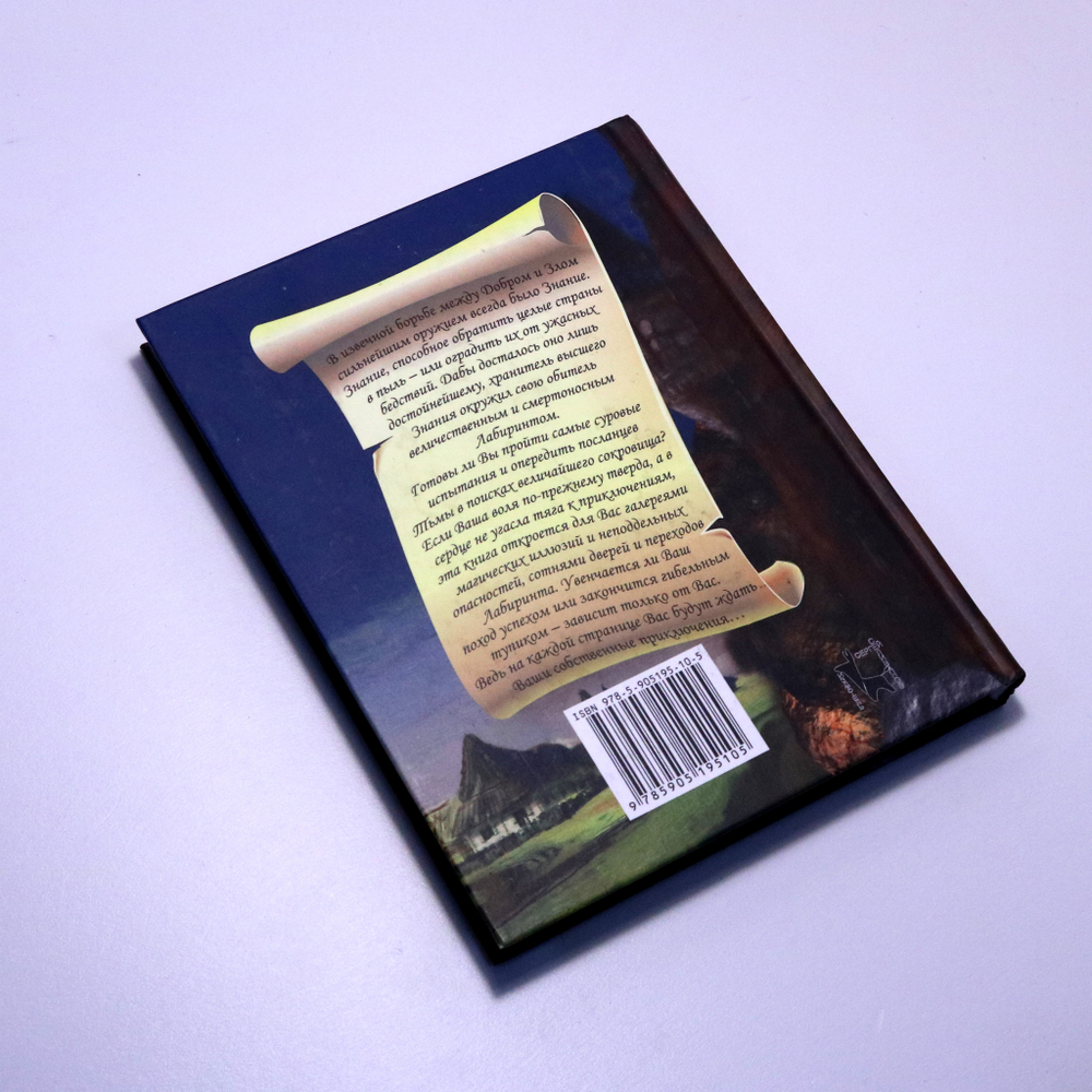 Книга-игра «Лабиринт затаившейся смерти»