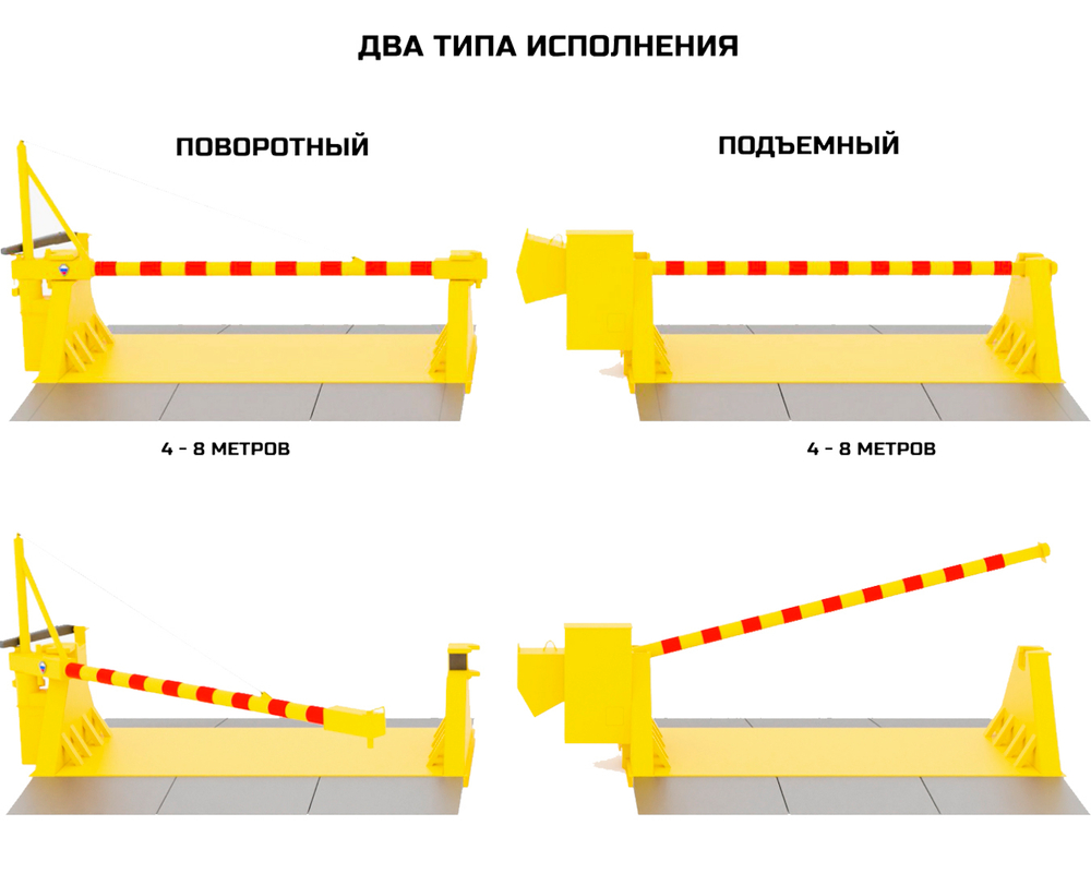 Противотаранное устройство шлагбаумного типа «ТРЕК»